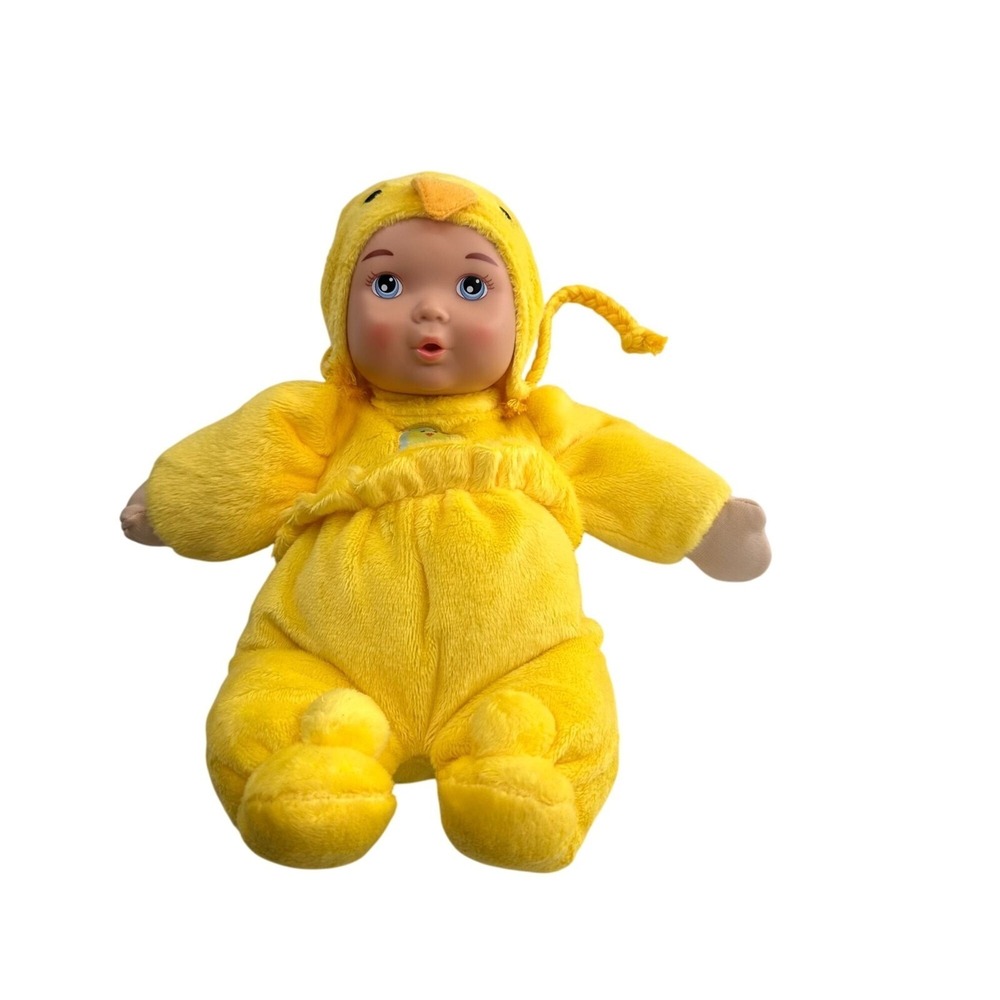 Soft Plush Baby Doll Yellow Chick Costume 10" Paradise Kids Collectible‎ Chicken